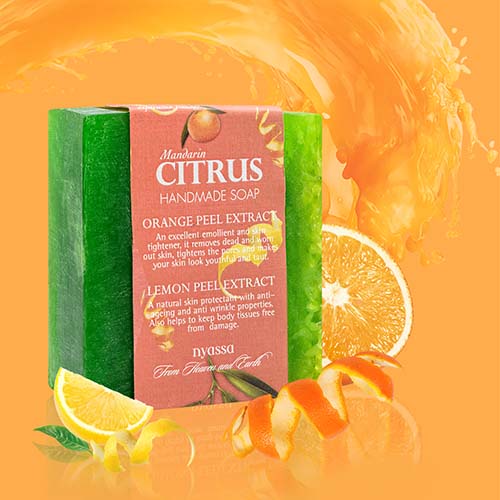 Nyassa Mandarin Citrus Handmade Soap 150 gm