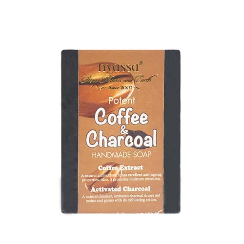 Nyassa Coffee and Charcoal Handmade Soap 150 gm