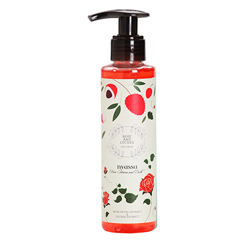 Nyassa Rose and Lychee Face wash 145ml